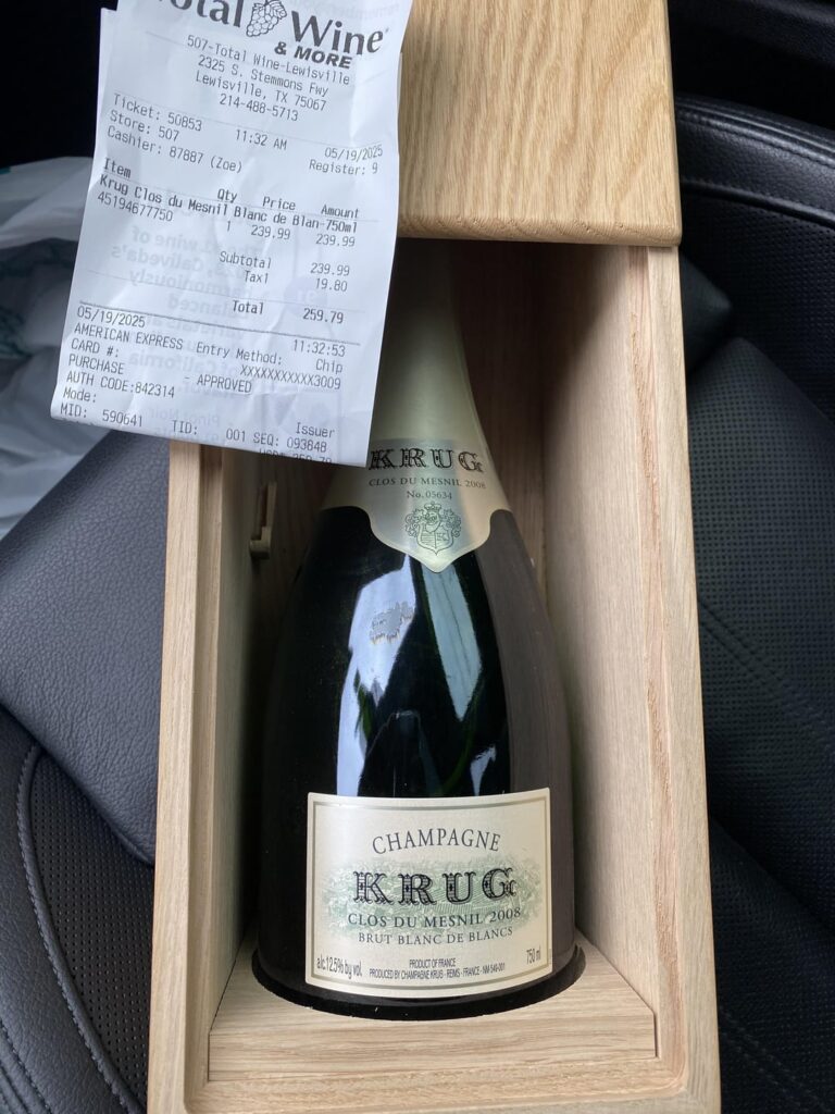 Total Wine Pricing Error – HUGE SCORE Total Wine Pricing Error - HUGE SCORE