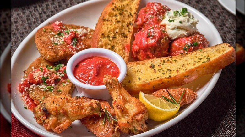 Bertucci's appetizer sampler