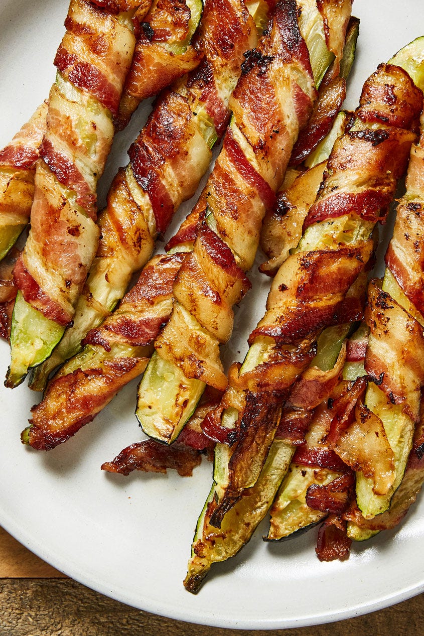 bacon zucchini fries