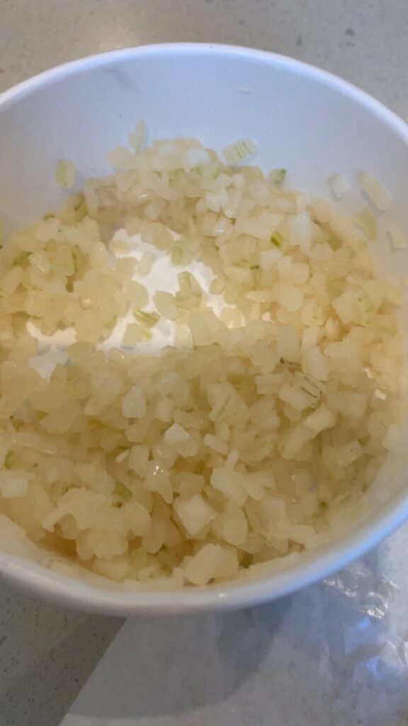 McDonald’s forgot my extra onions so they gave me a bowl of them when I went back to the counter. My favorite way to eat a burger