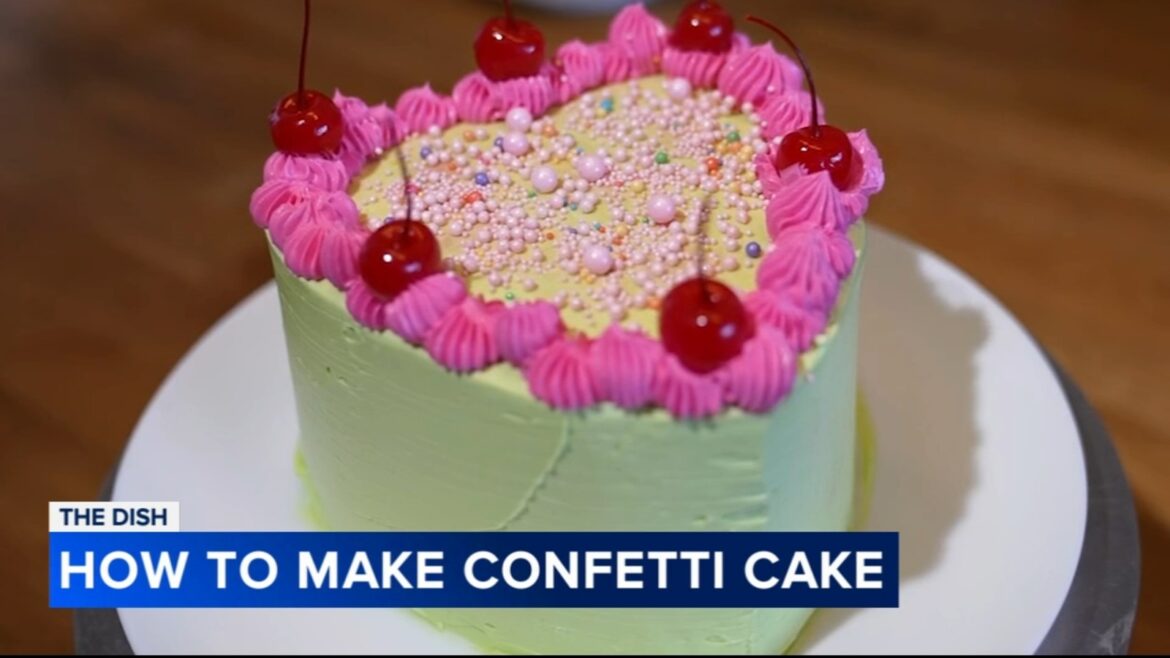 The Dish: 'The Best Birthday Cake Ever:' Sour cream confetti cake with meringue buttercream from New June Bakery in Philadelphia