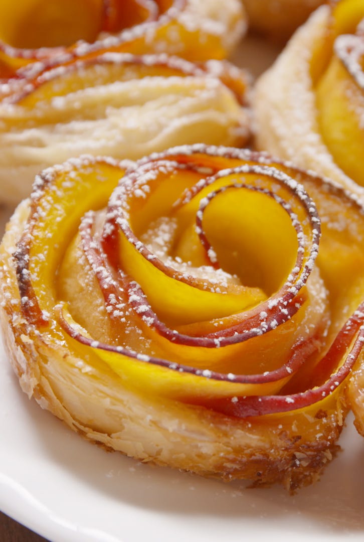 peach roses
