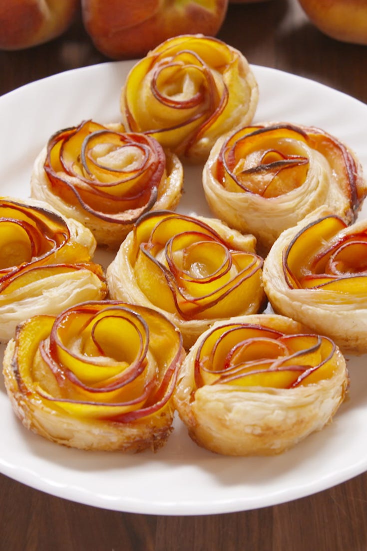 peach roses