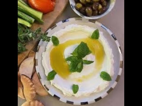 Labneh with only two ingredients Labneh with only two ingredients