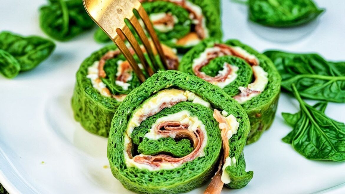 Questo rotolo verde di spinaci sta facendo impazzire il mondo. Una ricetta facile e deliziosa! Questo rotolo verde di spinaci sta facendo impazzire il mondo. Una ricetta facile e deliziosa!