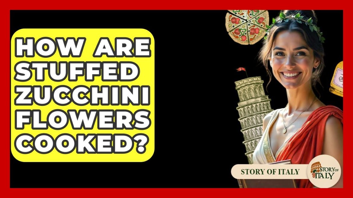 How Are Stuffed Zucchini Flowers Cooked? – Story Of Italy How Are Stuffed Zucchini Flowers Cooked? - Story Of Italy