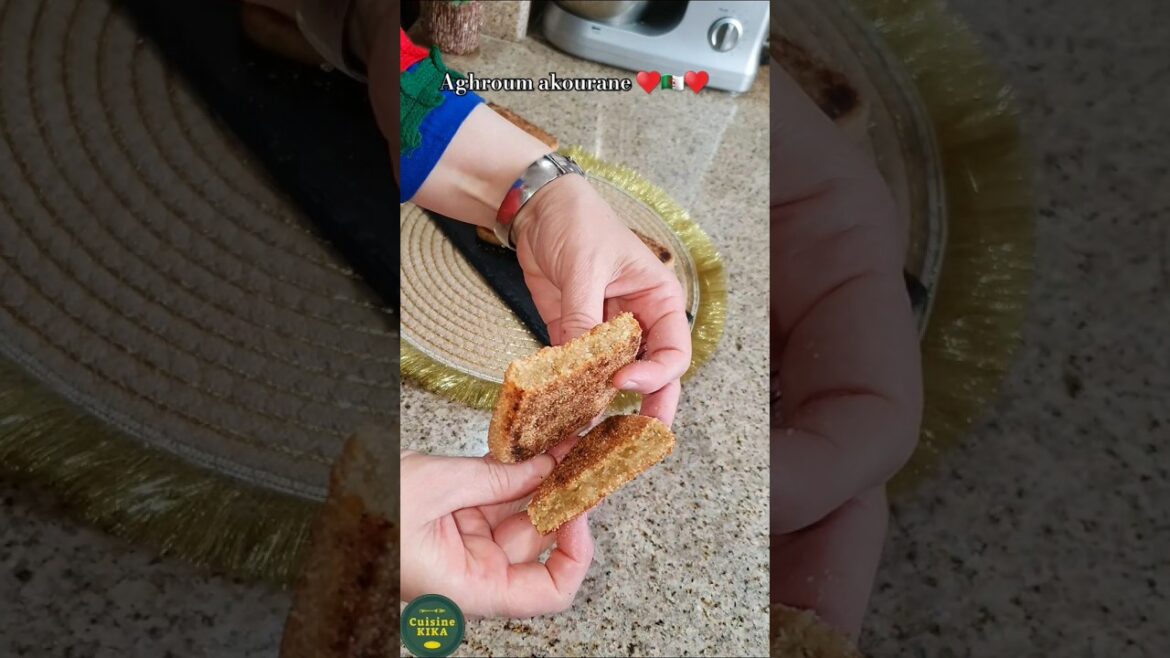 أغروم أقوران من المطبخ القبائلي ، متقبة الطاجين صحية و مبسسة بزيت الزيتون أغروم أقوران من المطبخ القبائلي ، متقبة الطاجين صحية و مبسسة بزيت الزيتون