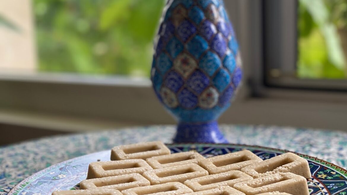 How to Make Perfect Persian Sesame Halva best Recipe for Tahini Halva Easy Recipe fast recipe