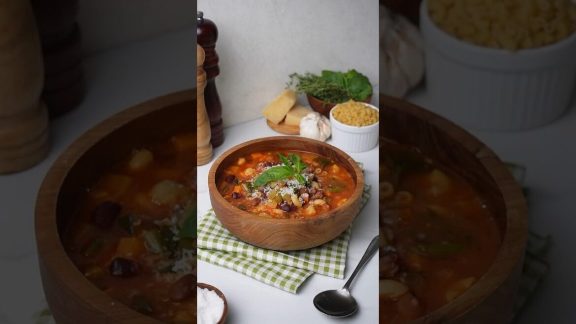 Rustic Italian Minestrone Soup Recipe Rustic Italian Minestrone Soup Recipe
