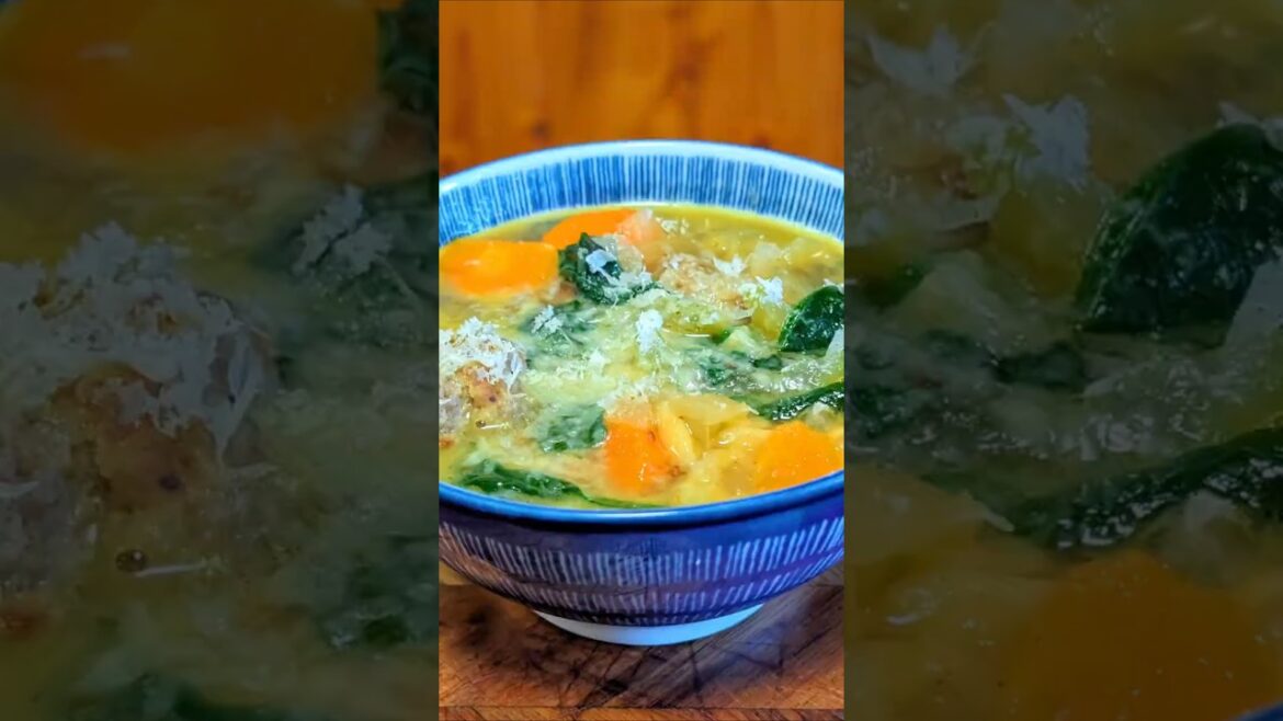 Italian Wedding Soup [Zuppa di nozze all'italiana]