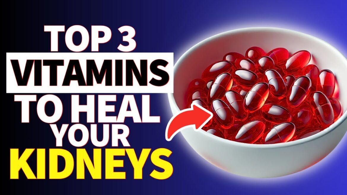 Kidney Patients, Take These 3 Vitamins to Protect Your Kidneys!
