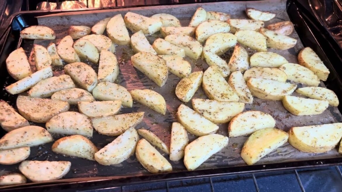 Greek Roasted Potatoes – with Nick’s Wife Greek Roasted Potatoes - with Nick's Wife