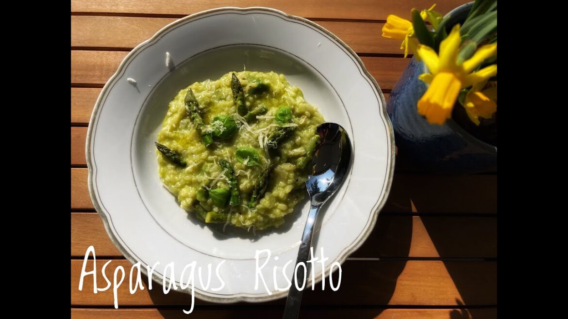 Asparagus Risotto| Rice Recipe | Spring Dish | Italian Recipe