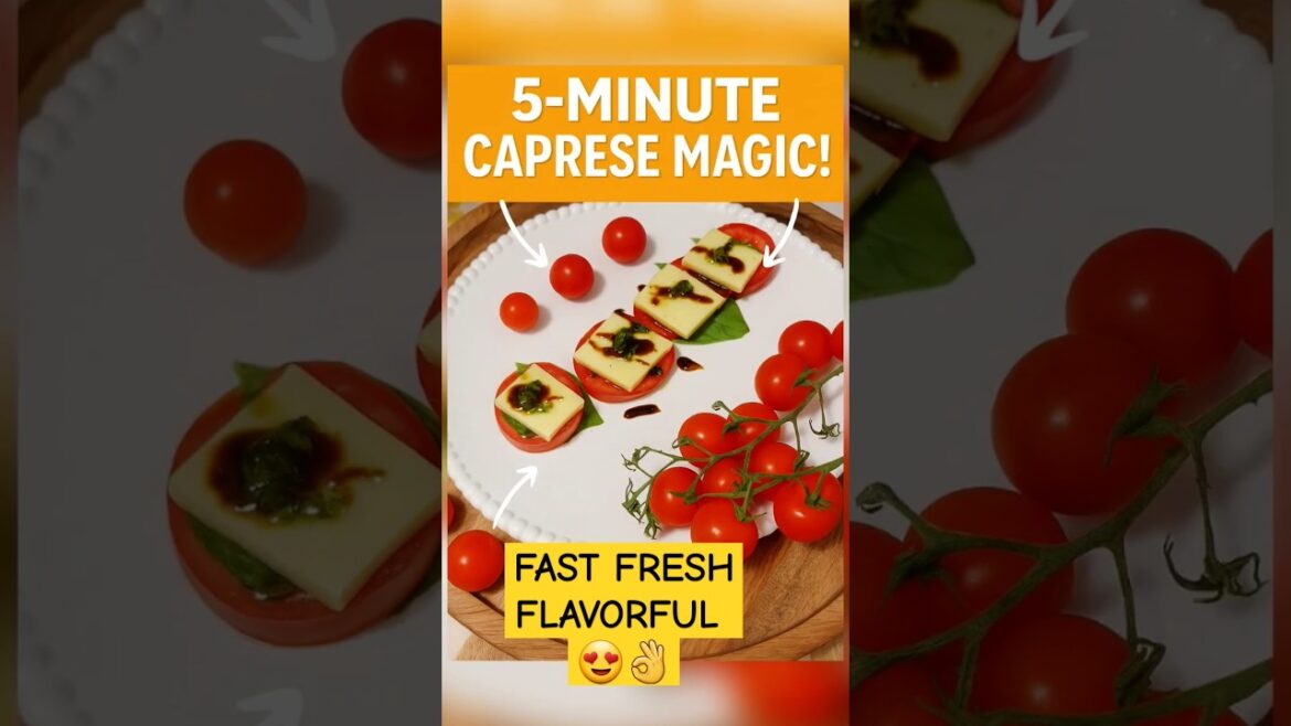 5-Minute Caprese Salad Recipe | Quick, Fresh & Healthy! #Shorts #trending #food #salad #recipe #usa 5-Minute Caprese Salad Recipe | Quick, Fresh & Healthy! #Shorts #trending #food #salad #recipe #usa