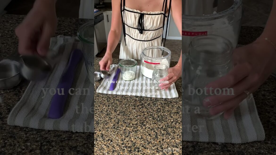 Master Sourdough with This Simple Starter Ratio! #sourdough #baking #organic Master Sourdough with This Simple Starter Ratio! #sourdough #baking #organic