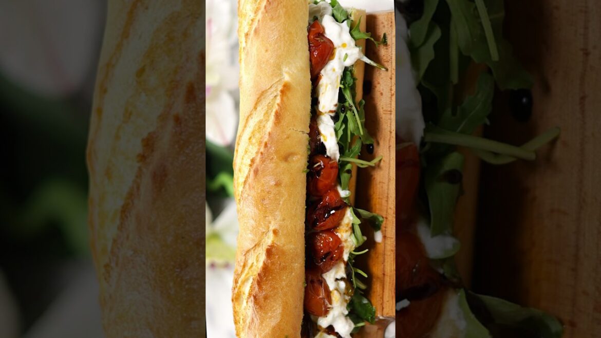 Burrata Caprese Sandwich | Italian Special #cheesy #sandwich #yummy #recipe #shorts #viral Burrata Caprese Sandwich | Italian Special #cheesy #sandwich #yummy #recipe #shorts #viral