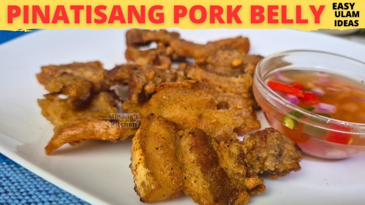 PINATISANG FRIED PORK BELLY | Fried Pinatisang LIEMPO | EASY Ulam Ideas PINATISANG FRIED PORK BELLY | Fried Pinatisang LIEMPO | EASY Ulam Ideas