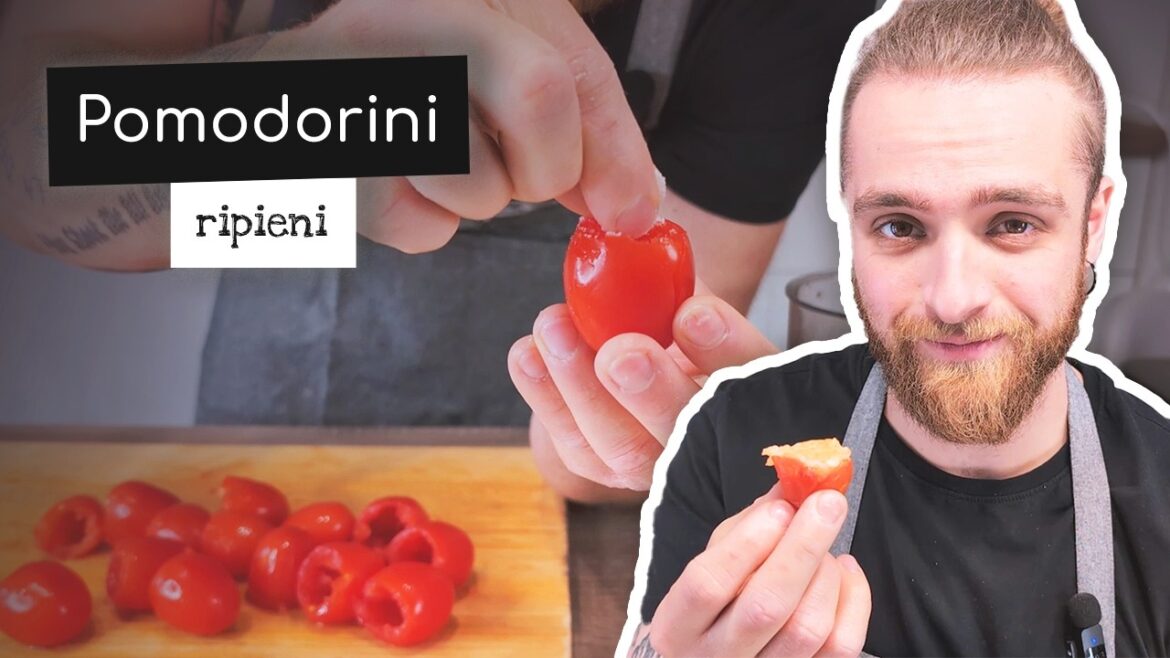 Pomodorini ripieni al forno: antipasto veloce e sfizioso – Che cucinimo stasera Pomodorini ripieni al forno: antipasto veloce e sfizioso - Che cucinimo stasera