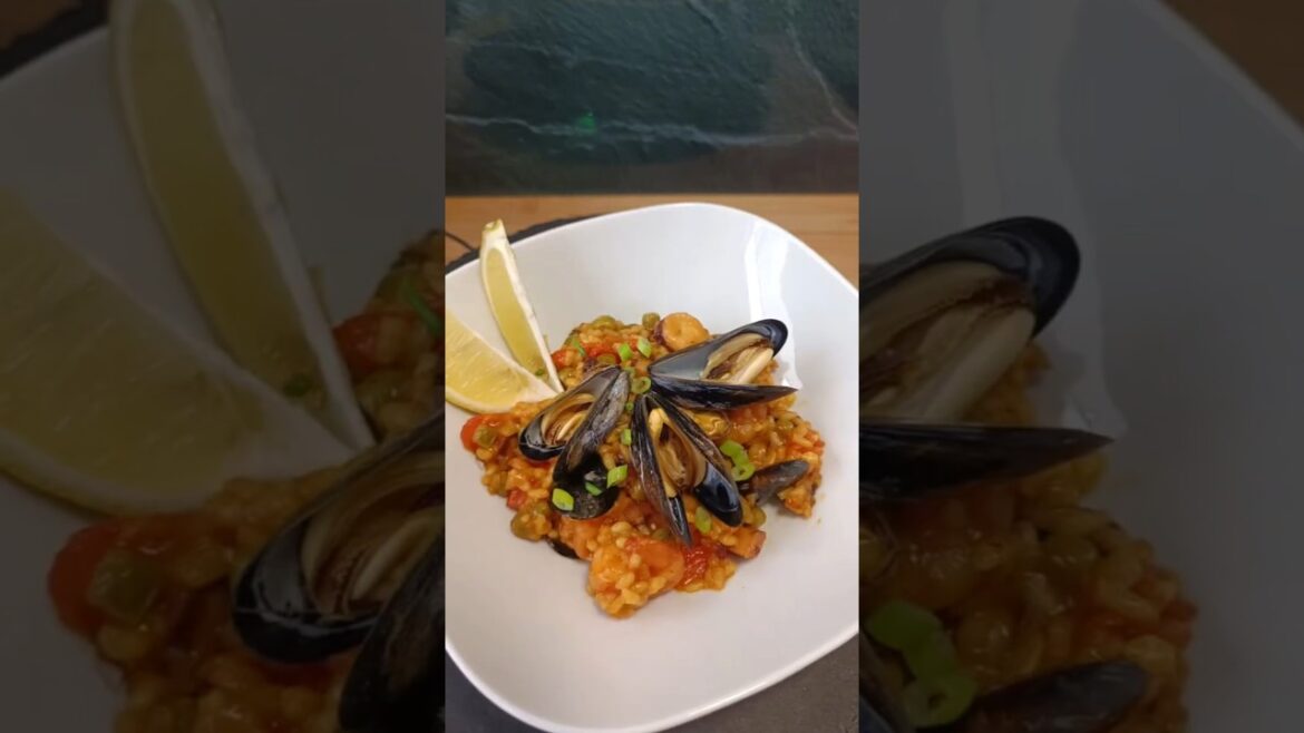 So einfach und so Lecker!?| Meeresfrüchte-Paella #bigsnaack #cooking #foodie