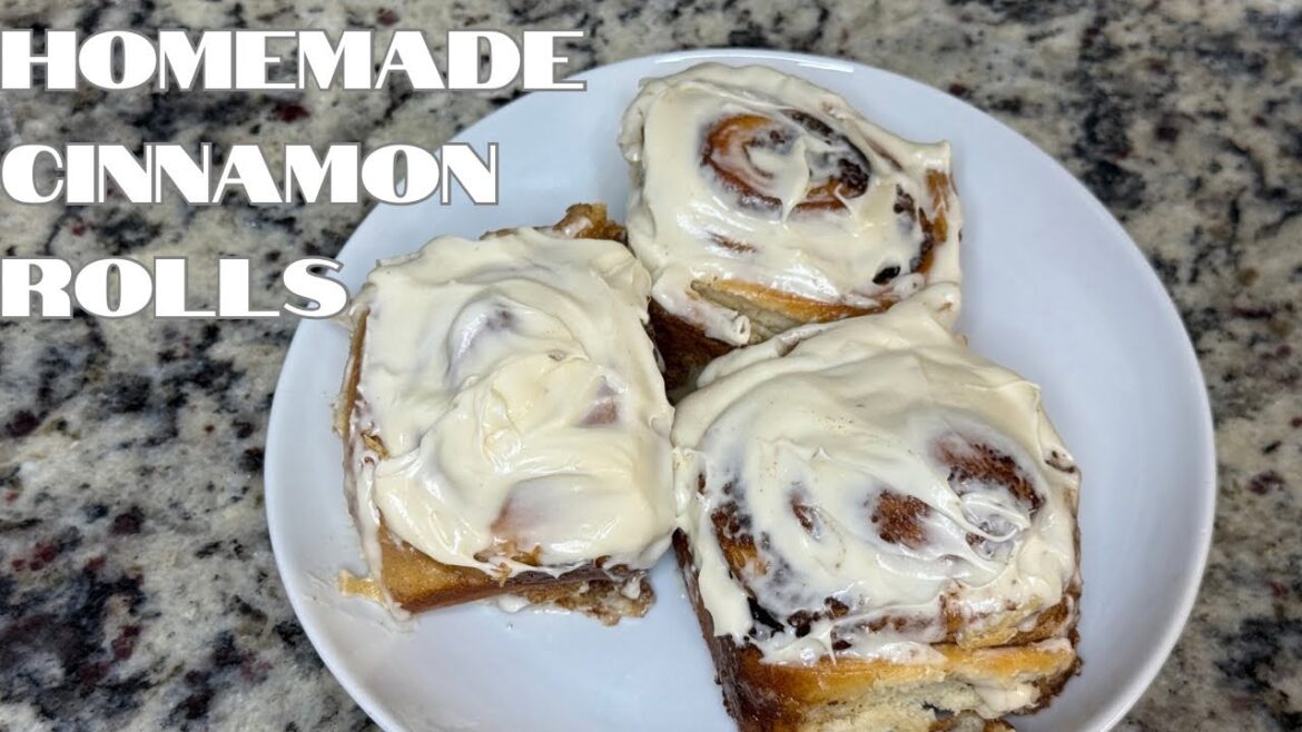 Homemade Cinnamon Rolls | Cinnabon Copycat Recipe | Brunch | Dessert Recipes