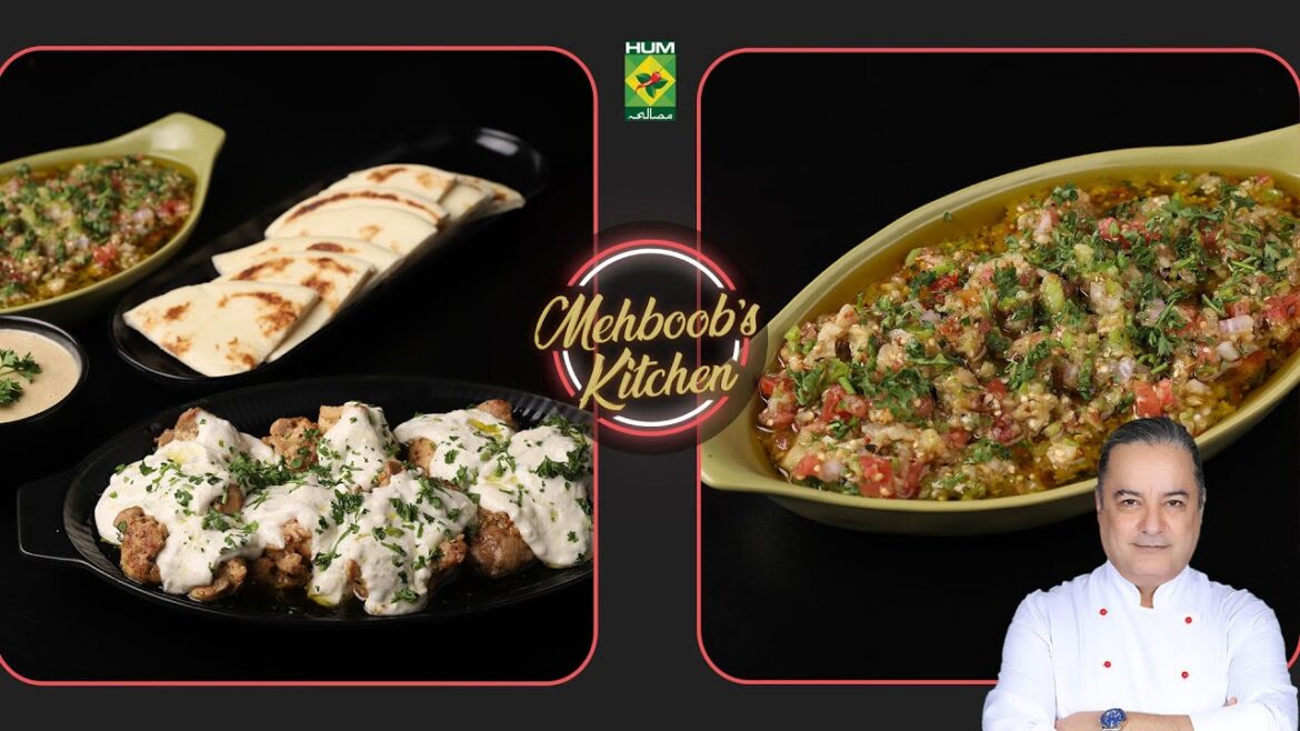 Baba Ghanoush, Lebanese Lemon Garlic Chicken & Thini | Mehboob’s Kitchen | 30 April 2025 | Masala TV Baba Ghanoush, Lebanese Lemon Garlic Chicken & Thini | Mehboob’s Kitchen | 30 April 2025 | Masala TV