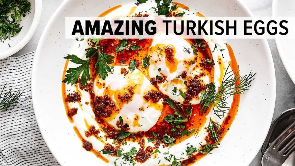 BEST TURKISH EGGS RECIPE | Easy, High-Protein Breakfast Idea!