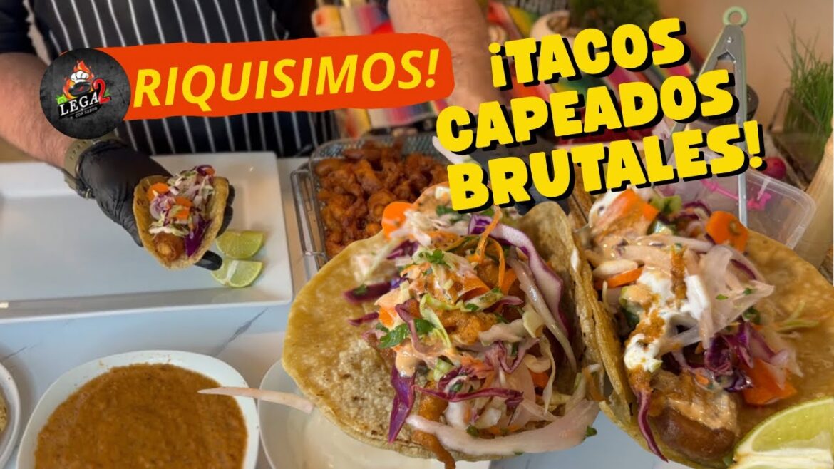 TACOS CAPEADOS estilo ENSENADA de PESCADO Y CAMARON | Receta Facil y la más DELICIOSA TACOS CAPEADOS estilo ENSENADA de PESCADO Y CAMARON | Receta Facil y la más DELICIOSA