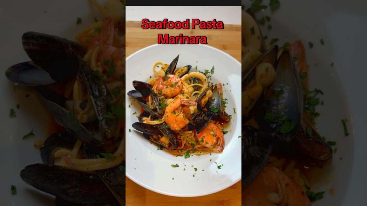 Seafood Pasta Marinara #seafood #fruttidimare #pastatime #italianfood