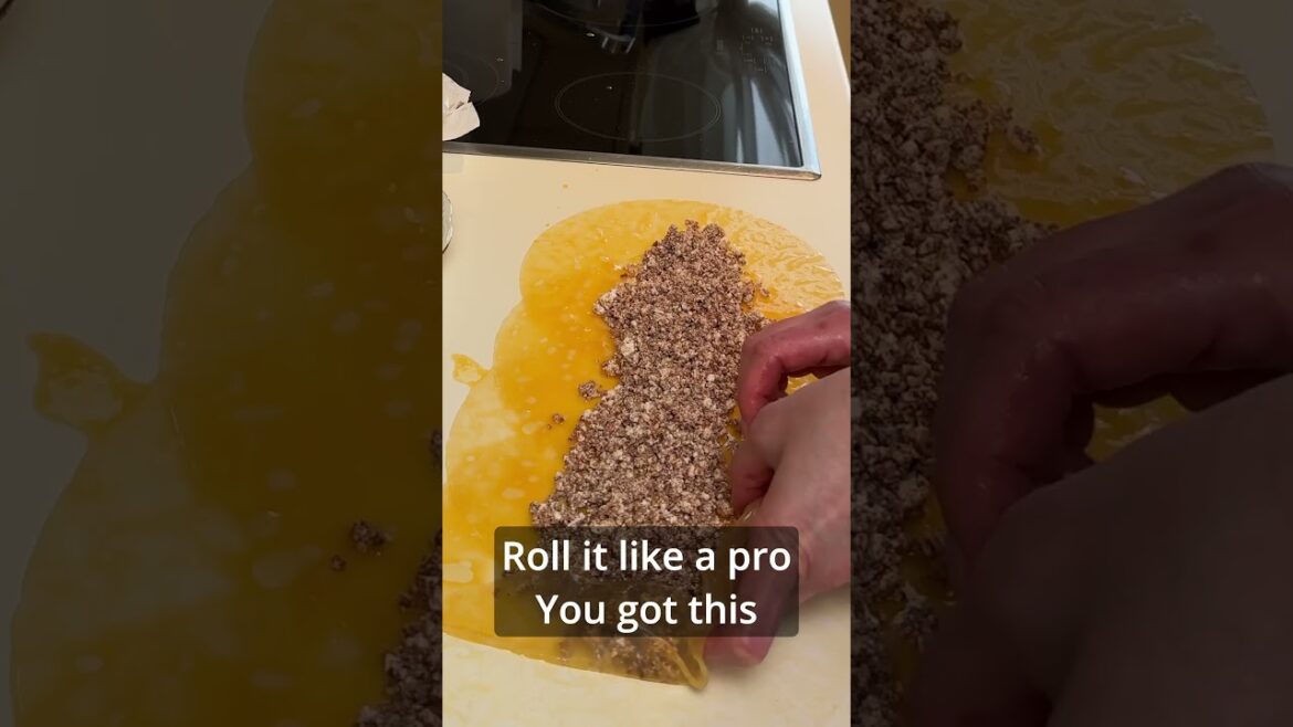 Healthy Protein Strudel in 15 Minutes (No Dough!)