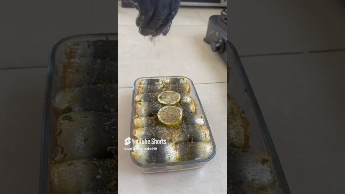 #سردينفيالفرن #سردين_في_الفرن