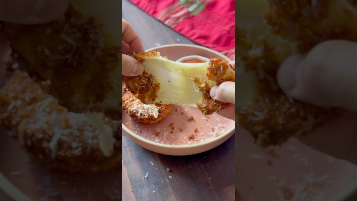 Fried Mozzarella with Calabrian Chili Oil Marinara Fried Mozzarella with Calabrian Chili Oil Marinara