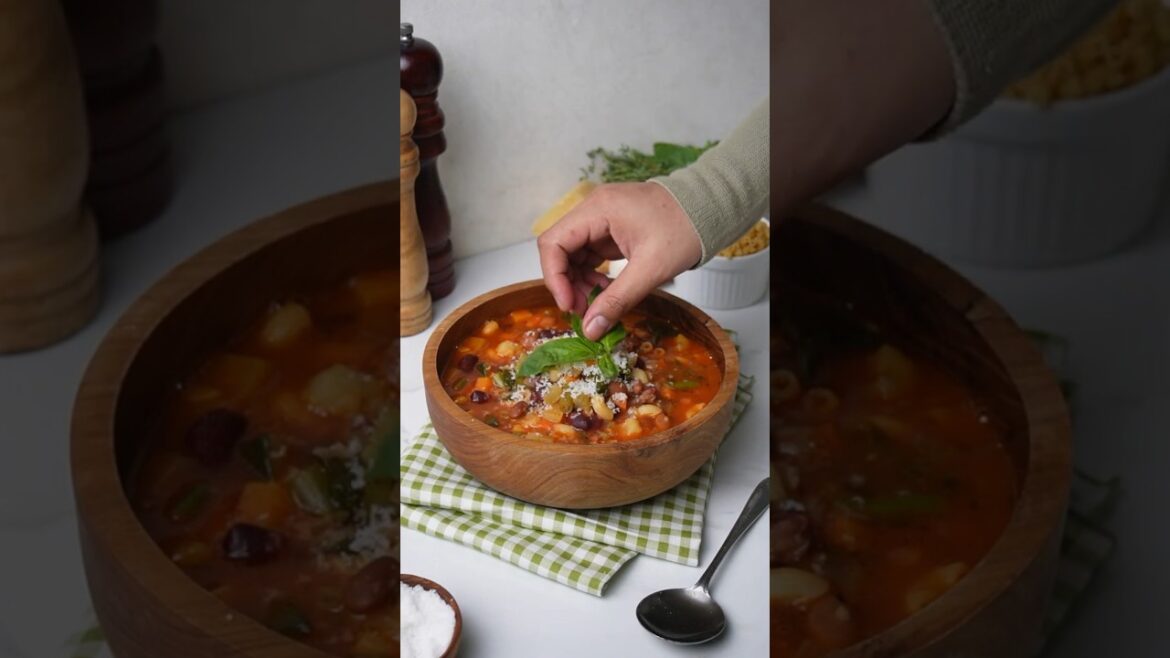 Classic Italian Minestrone Soup Recipe Classic Italian Minestrone Soup Recipe