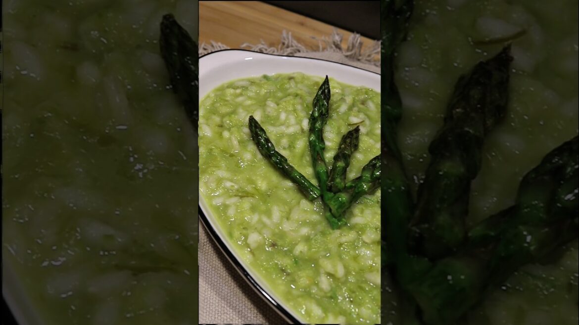 RISOTTO AGLI ASPARAGI, ricetta facile e golosa! #risotto
