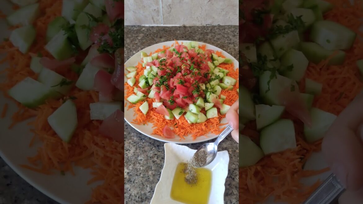 #وصفات#مغربية#بسيطة#سهلة#وسريعة#سلطةسهلة لذيذة