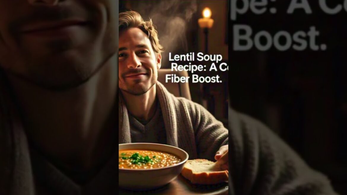 Lentil Soup Recipe–A Cozy Fibre Boost/#kdpcookbooks #food #short Lentil Soup Recipe–A Cozy Fibre Boost/#kdpcookbooks #food #short