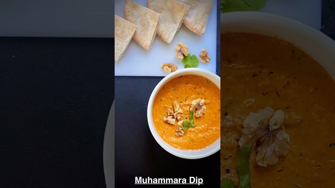 Muhammara Dip Recipe | #Muhammara #HealthyDip #HealthyAppetizers #QuickRecipe #food #recipe Muhammara Dip Recipe | #Muhammara #HealthyDip #HealthyAppetizers #QuickRecipe #food #recipe