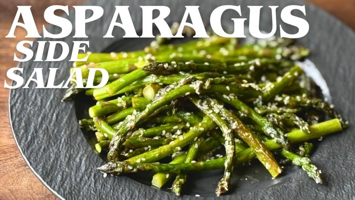 Easy Asparagus Salad Recipe | Healthy Vegetarian Meals