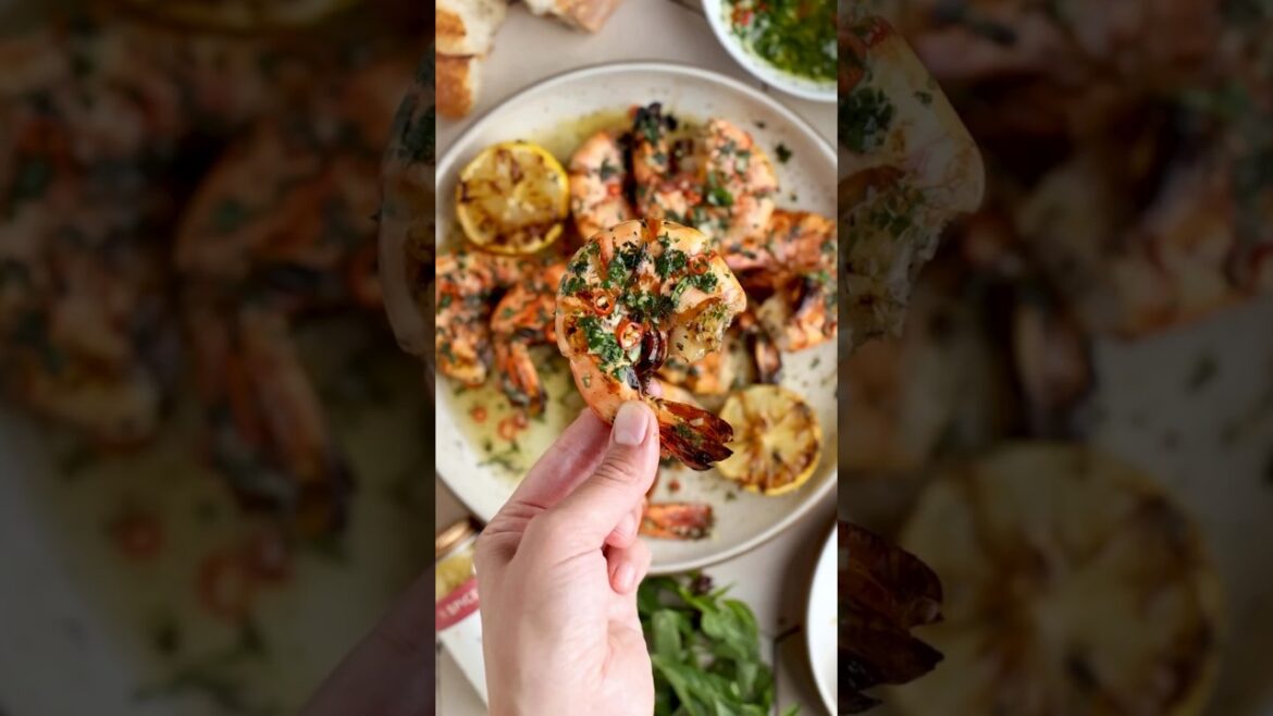 Whole other level with these massive Yuzu Grilled Shrimp coated in a garlic, herb, and chili butter. Whole other level with these massive Yuzu Grilled Shrimp coated in a garlic, herb, and chili butter.