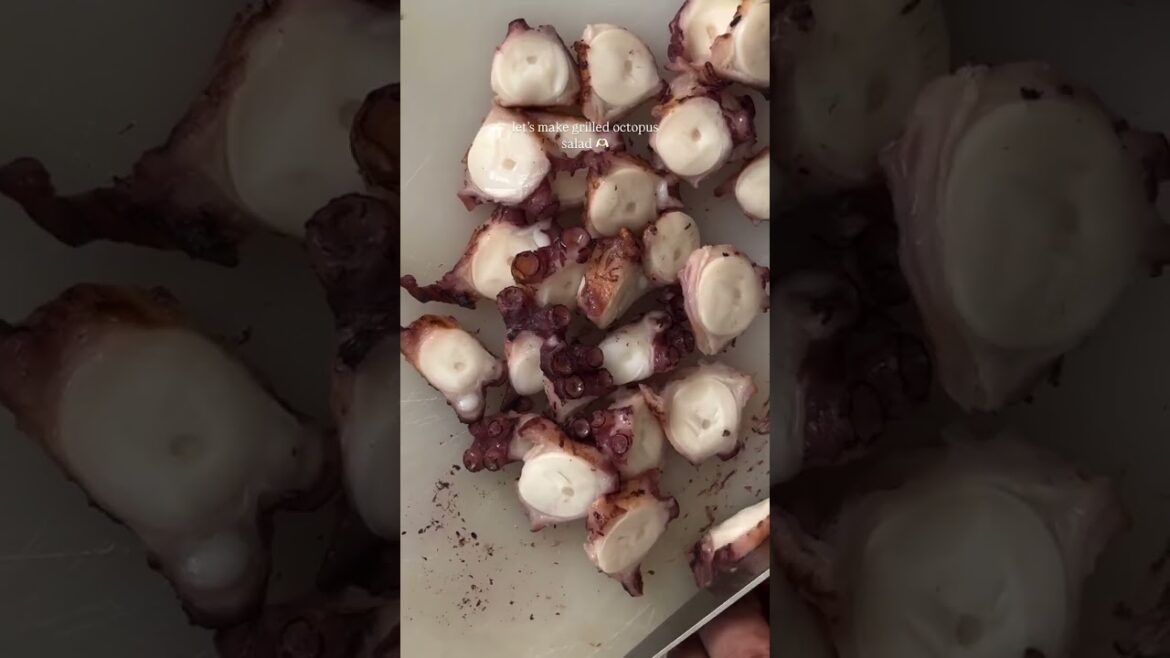 Easy Grilled Octopus Salad Recipe #salad #octopus #recipes #italianrecipes #saladrecipe Easy Grilled Octopus Salad Recipe #salad #octopus #recipes #italianrecipes #saladrecipe