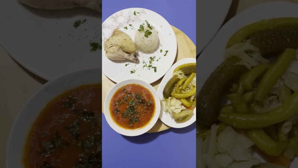 Rice pilaf and Noodle soup & Pirinç pilavı ve şehriye çorbası  #pilav  #çorba #rice  #soup #food