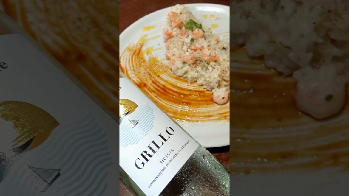 Risotto brillo alle mazzancolle