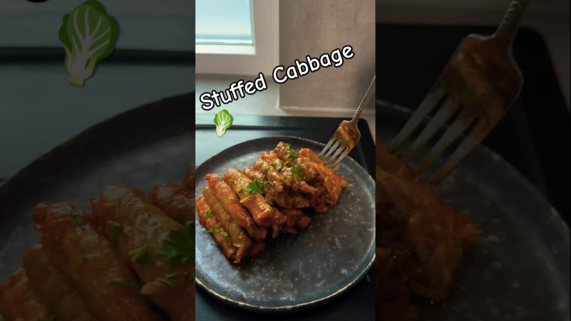 Stuffed Cabbage Leaves – Lahana Sarmasi #foodiefavorites #recipe #viralshort #food #garlicbread Stuffed Cabbage Leaves - Lahana Sarmasi #foodiefavorites #recipe #viralshort #food #garlicbread
