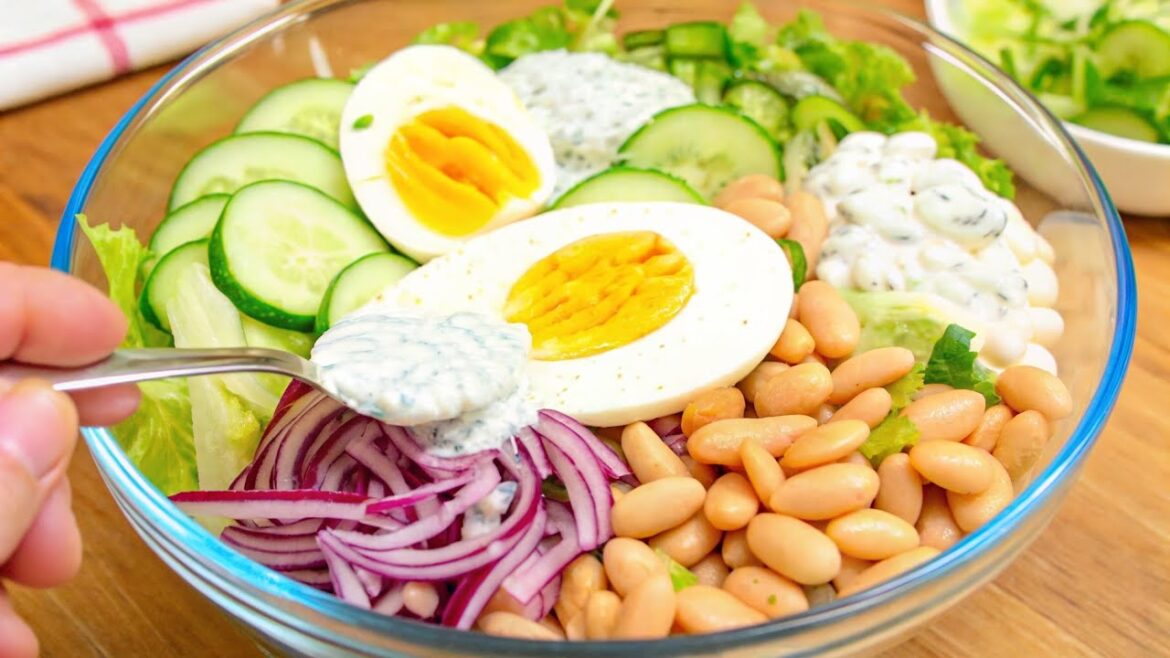 Iss diesen Salat jeden Tag und verliere 25 kg Bauchfett in einem Monat! Bohnen Salat. Iss diesen Salat jeden Tag und verliere 25 kg Bauchfett in einem Monat! Bohnen Salat.