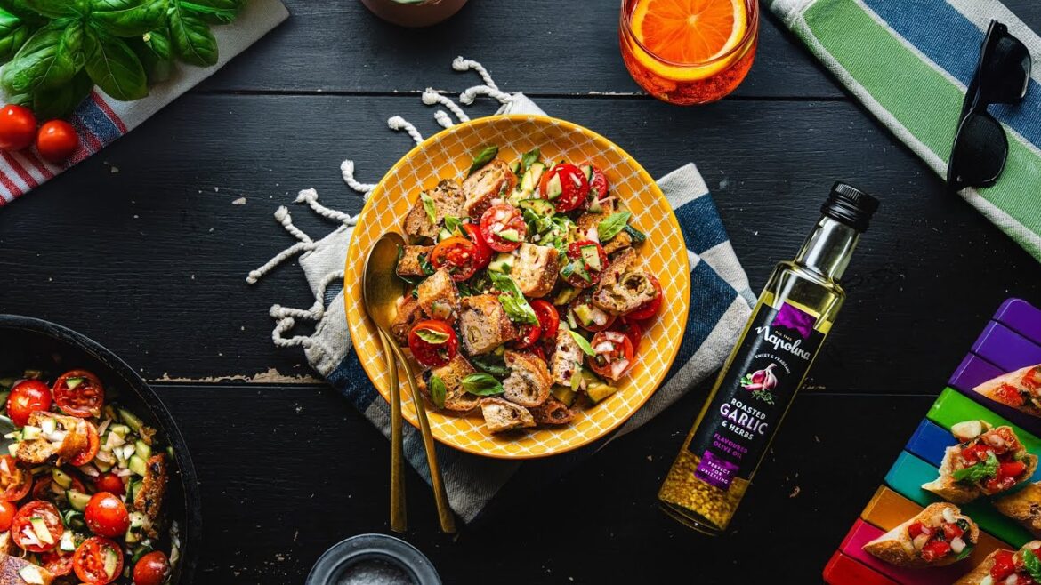 Napolina Traditional Tuscan Panzanella Salad Recipe Napolina Traditional Tuscan Panzanella Salad Recipe