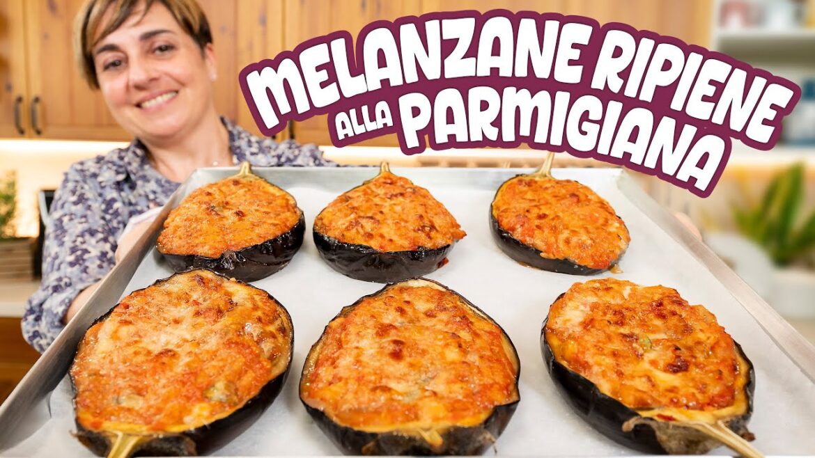 MELANZANE RIPIENE ALLA PARMIGIANA Ricetta Facile - Fatto in Casa da Benedetta