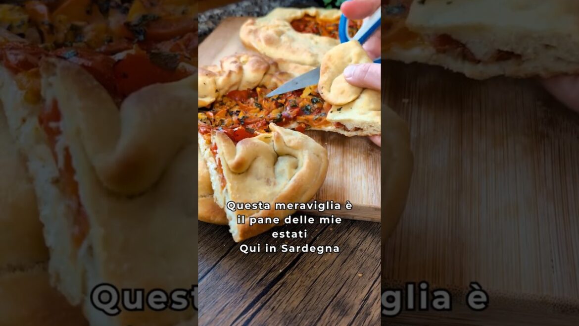 Pane Sardo al Pomodoro ⬇️ RICETTA COMPLETA ⬇️ Pane Sardo al Pomodoro ⬇️ RICETTA COMPLETA ⬇️