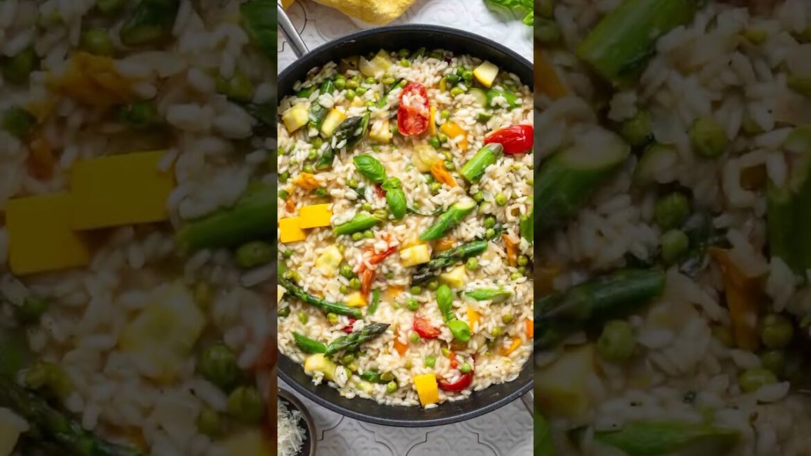 Gemüserisotto (Risotto Primavera) #rezepte