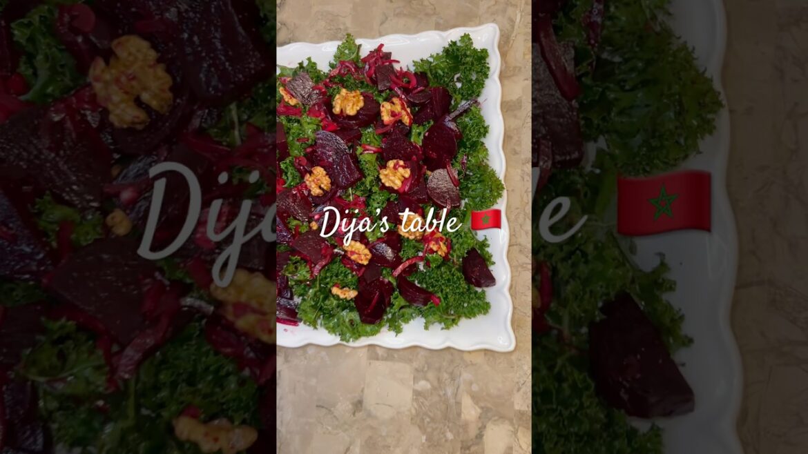 سلطة غنية بالحديد #maroc #food #cooking #cookingfood #recipe #foodpreparation #everyone ##vitamins