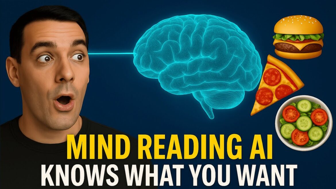 Mind Reading AI Knows What You Want to Eat Before You Do! Mind Reading AI Knows What You Want to Eat Before You Do!
