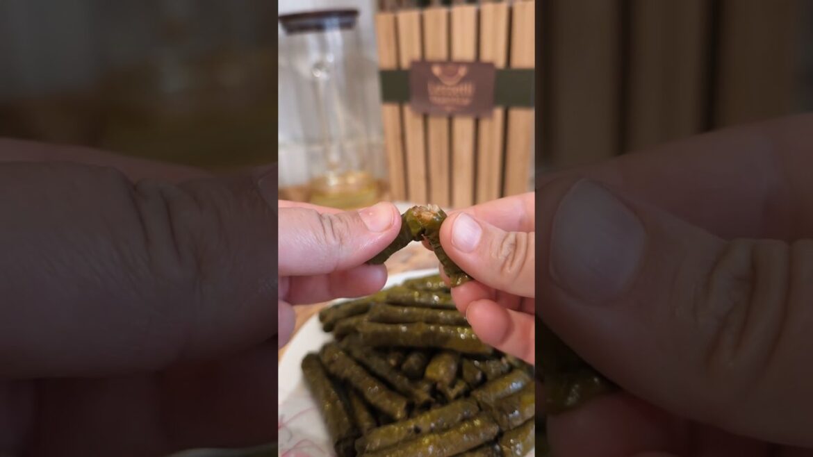 Kalem Yaprak Sarma nasıl yapılır #yapraksarması #yapraksarma